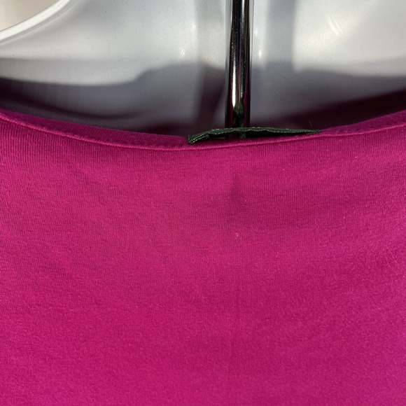 LAUREN RALPH LAUREN PINK LONG SLEEVE TOP SHIRT WOMENS LARGE BUTTON SHOULDER - Picture 10 of 14